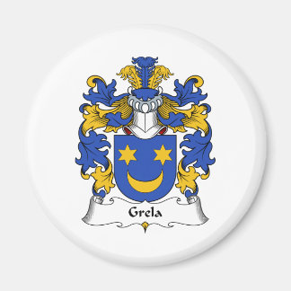 Grela Family Crest Magnet