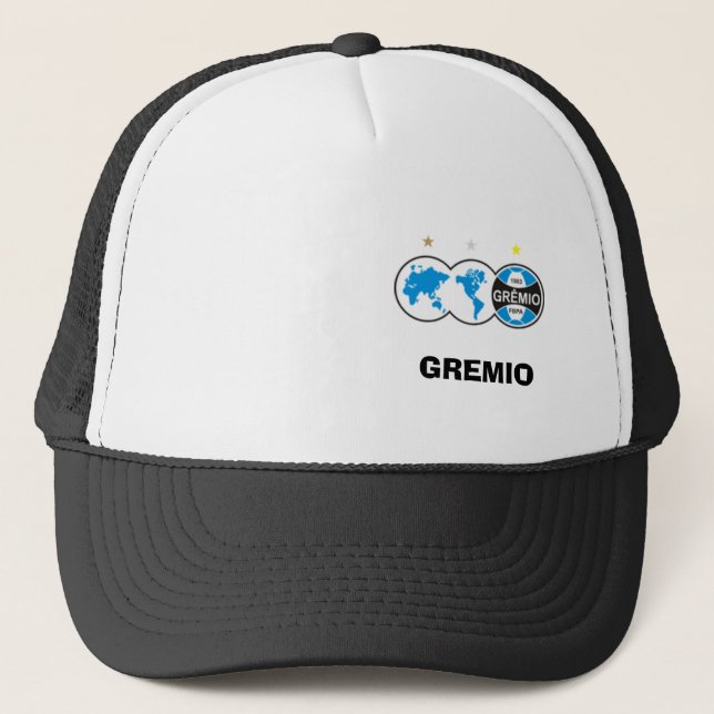 gremio_mundo-logo, GREMIO Trucker Hat (Front)