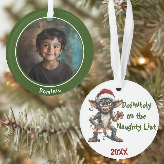 Gremlin Naughty List Ornament (Creator Uploaded)