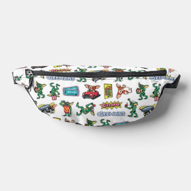 Gremlins™ Sticker Fun Pattern Bum Bags (Lay Down)