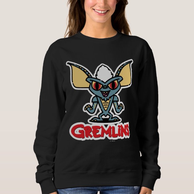 Gremlins | Stripe Cute Comic Character Sweatshirt (Front)