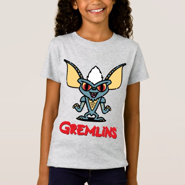 Gremlins | Stripe Cute Comic Character T-Shirt (Front)