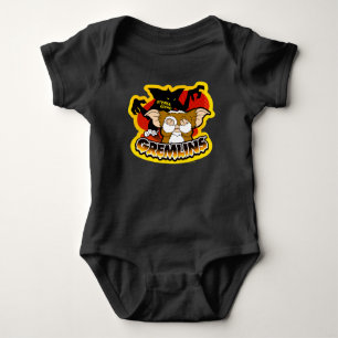 Gremlins   Stripe Scaring Gizmo Baby Bodysuit