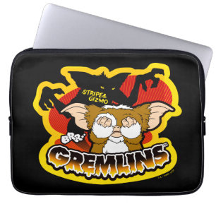 Gremlins   Stripe Scaring Gizmo Laptop Sleeve