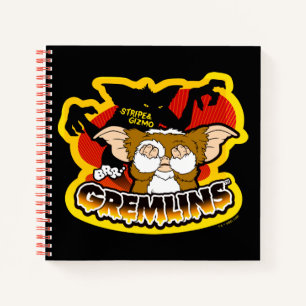 Gremlins Stripe Scaring Gizmo Notebook
