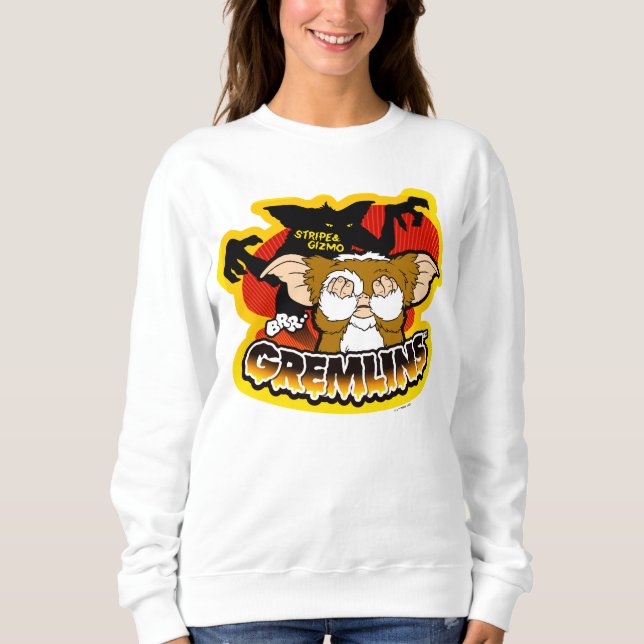 Gremlins | Stripe Scaring Gizmo Sweatshirt (Front)