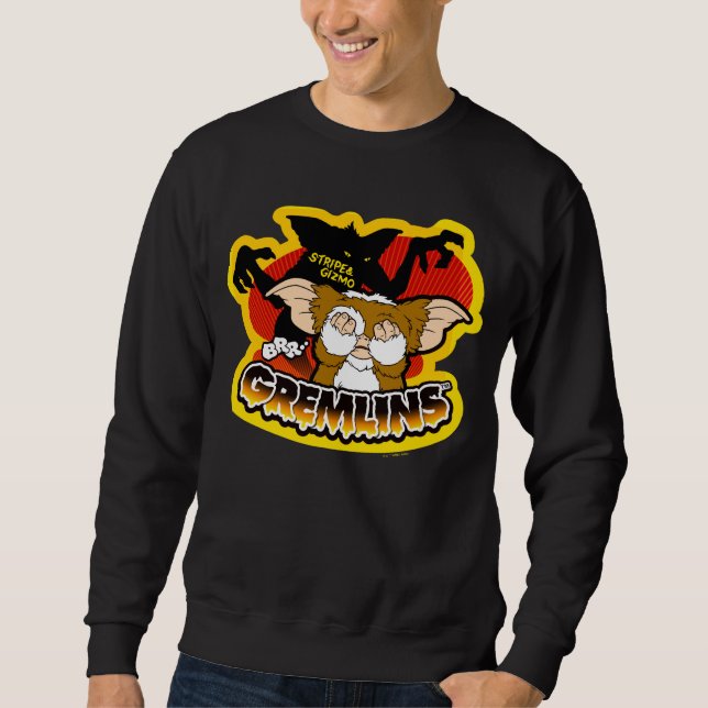 Gremlins | Stripe Scaring Gizmo Sweatshirt (Front)