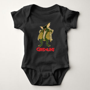 Gremlins   Stripe Trench Coat Flash Baby Bodysuit