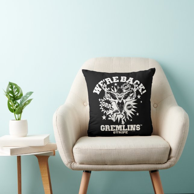 Gremlins | Stripe We're Back Cushion (Chair)