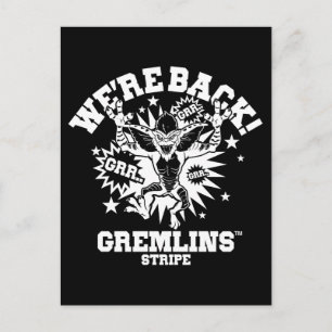 Gremlins   Stripe We're Back Postcard