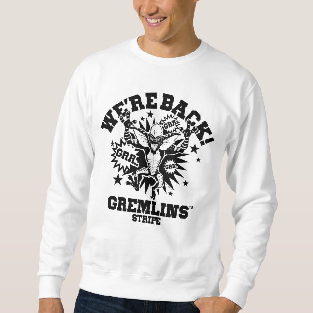 Gremlins | Stripe We're Back Sweatshirt (Front)