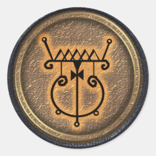 gremory classic round sticker