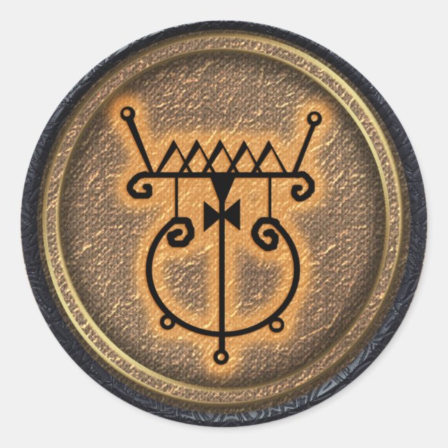 gremory classic round sticker (Front)