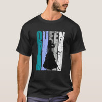 Gren Distressed Violin Queen Teal Grey Theme Violi