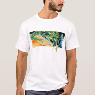 Gren Lanterns Flying in Space T-Shirt