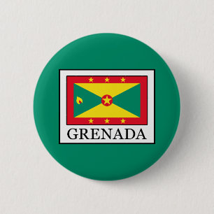 Grenada 6 Cm Round Badge