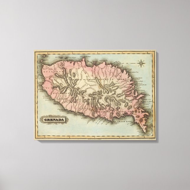Grenada Canvas Print (Front)