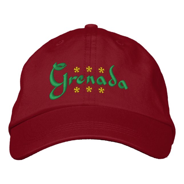 Grenada Embroidered Hat (Front)