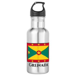 Grenada Flag 532 Ml Water Bottle