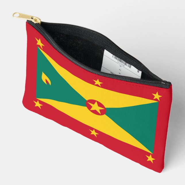 Grenada flag accessory pouch (Open)