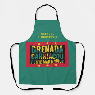 GRENADA Flag Apron