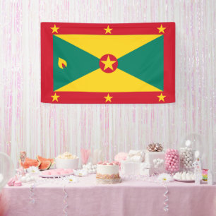 Grenada flag banner