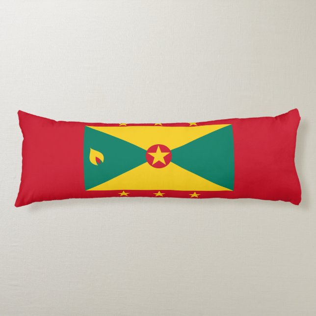 Grenada Flag Body Cushion (Front)
