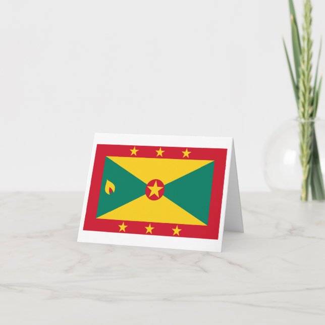 Grenada Flag Card (Front)