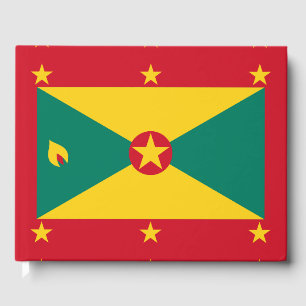 Grenada flag guest book