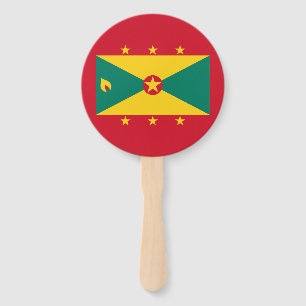 Grenada Flag Hand Fan