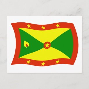 Grenada Flag Postcard