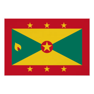 Grenada Flag Poster