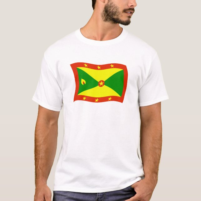 Grenada Flag Shirt (Front)