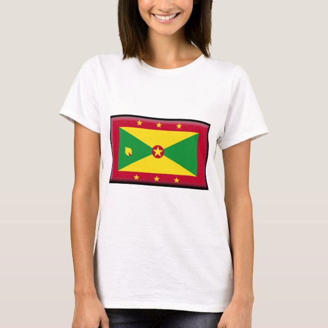 Grenada Flag T-Shirt (Front)