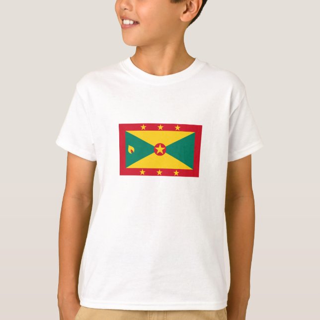 Grenada Flag T-Shirt (Front)