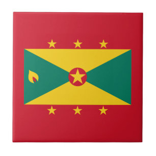 Grenada Flag Tile