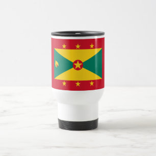 Grenada Flag Travel Mug