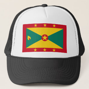 Grenada Flag Trucker Hat