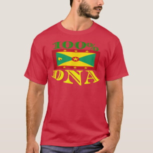 Grenada Flag Vacation and Motivation T-Shirt