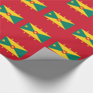 Grenada Flag Wrapping Paper