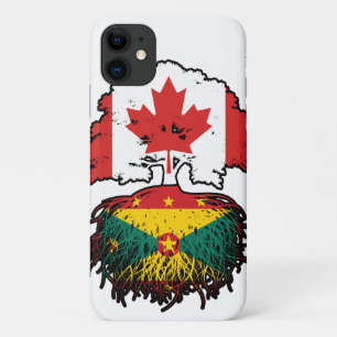 Grenada Grenadian Canadian Canada Tree Roots Flag Case-Mate iPhone Case