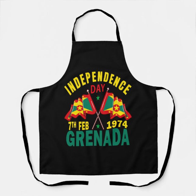 Grenada Independence Day Apron (Front)