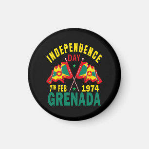 Grenada Independence Day Magnet