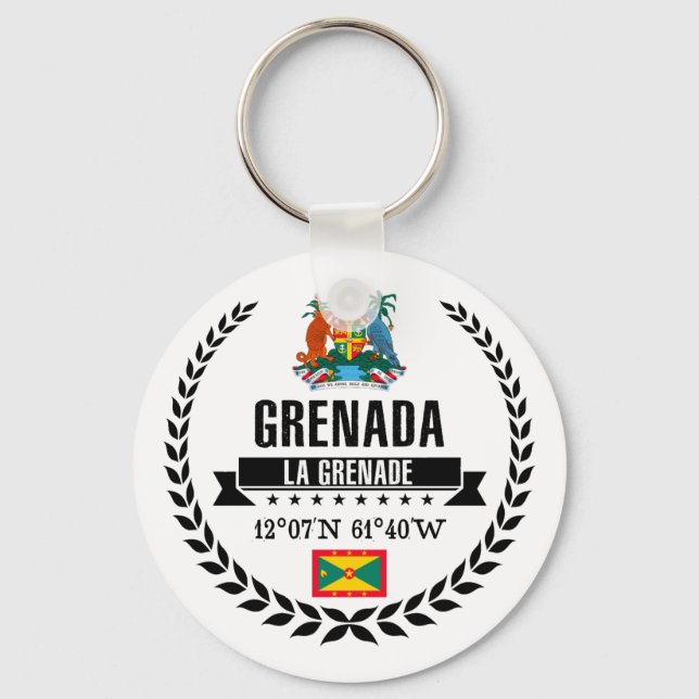 Grenada Key Ring (Front)