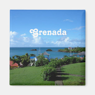 Grenada Landscape Magnet