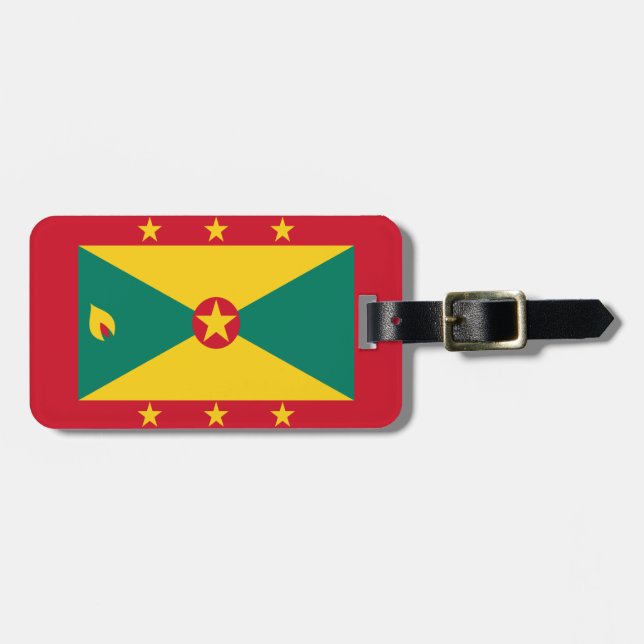 Grenada Luggage Tag (Front Horizontal)