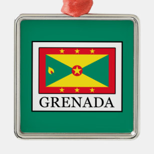 Grenada Metal Tree Decoration