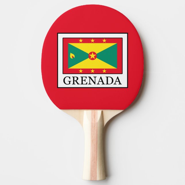 Grenada Ping Pong Paddle (Front)