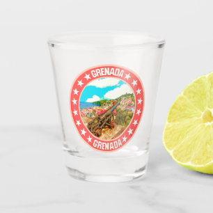 Grenada                                            shot glass