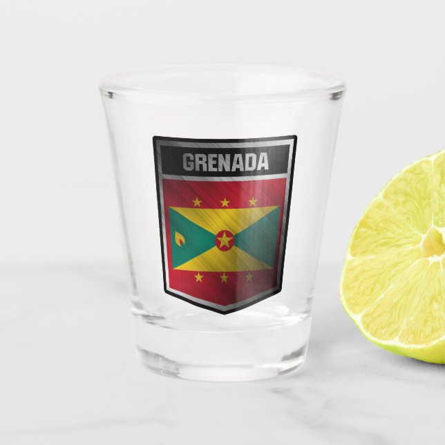 Grenada Shot Glass (Front)